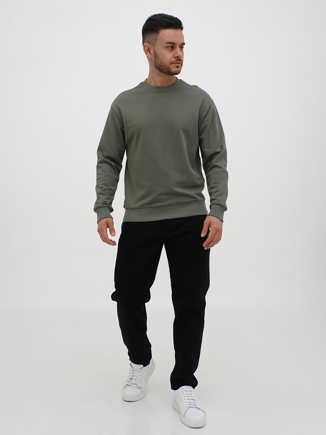 Свитшот Trend Collection модель TC12536OliveSVTSHT Свитшот Trend Collection модель TC12536OliveSVTSHT Фото