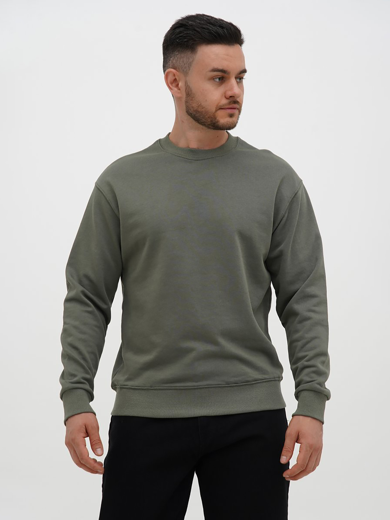 Свитшот Trend Collection модель TC12536OliveSVTSHT Свитшот Trend Collection модель TC12536OliveSVTSHT Фото