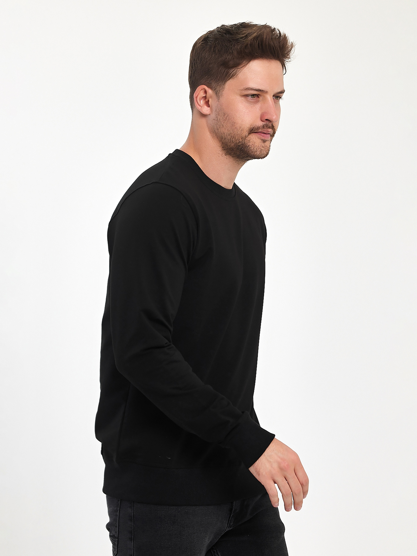 Світшот Trend Collection модель TC11182BlackSVTSHT Фото