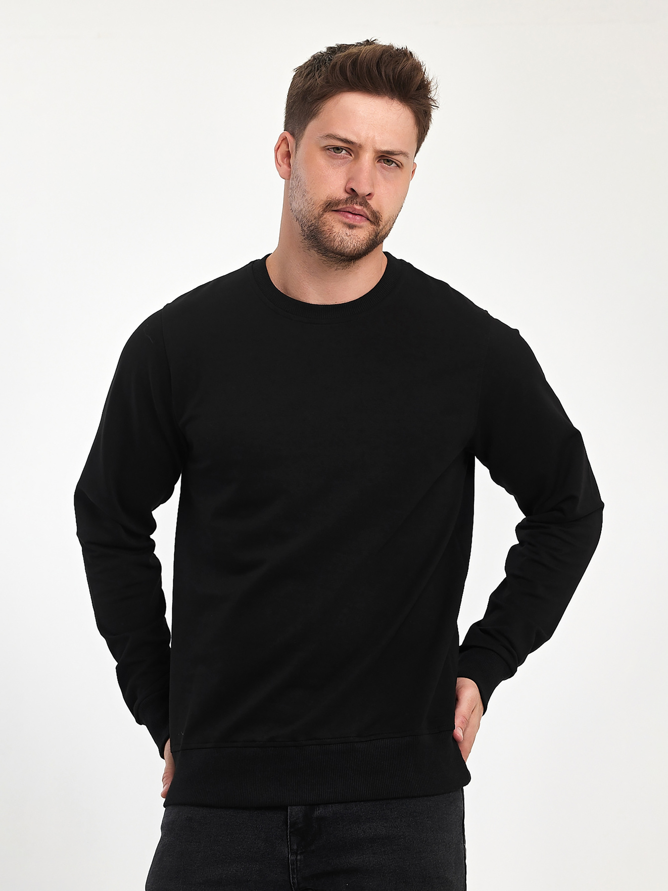 Світшот Trend Collection модель TC11182BlackSVTSHT Фото