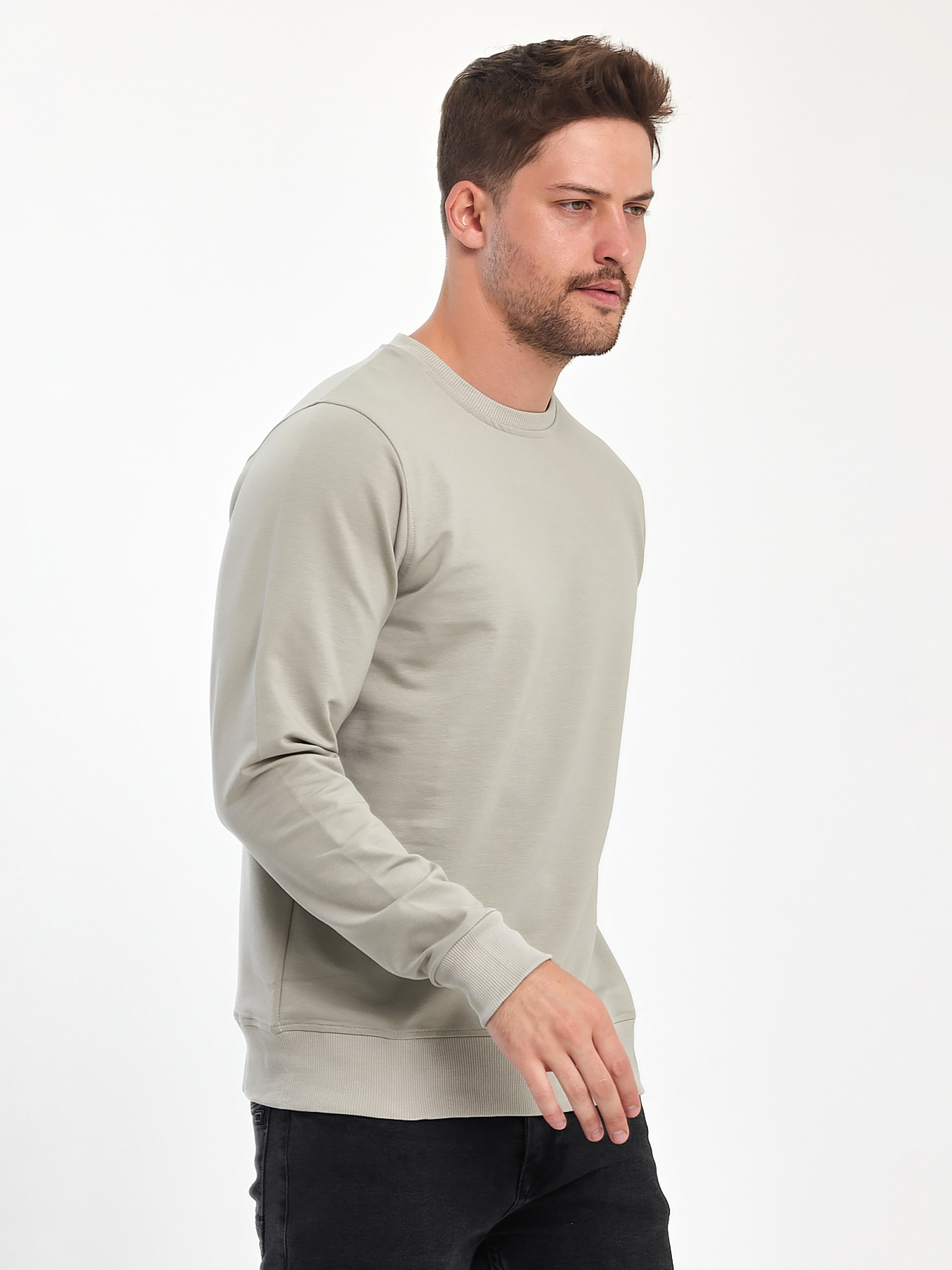 Свитшот Trend Collection модель TC11181LightGreySVTSHT Фото