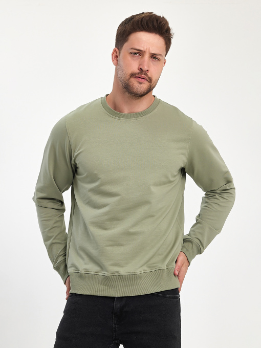 Свитшот Trend Collection модель TC11180OliveSVTSHT Фото
