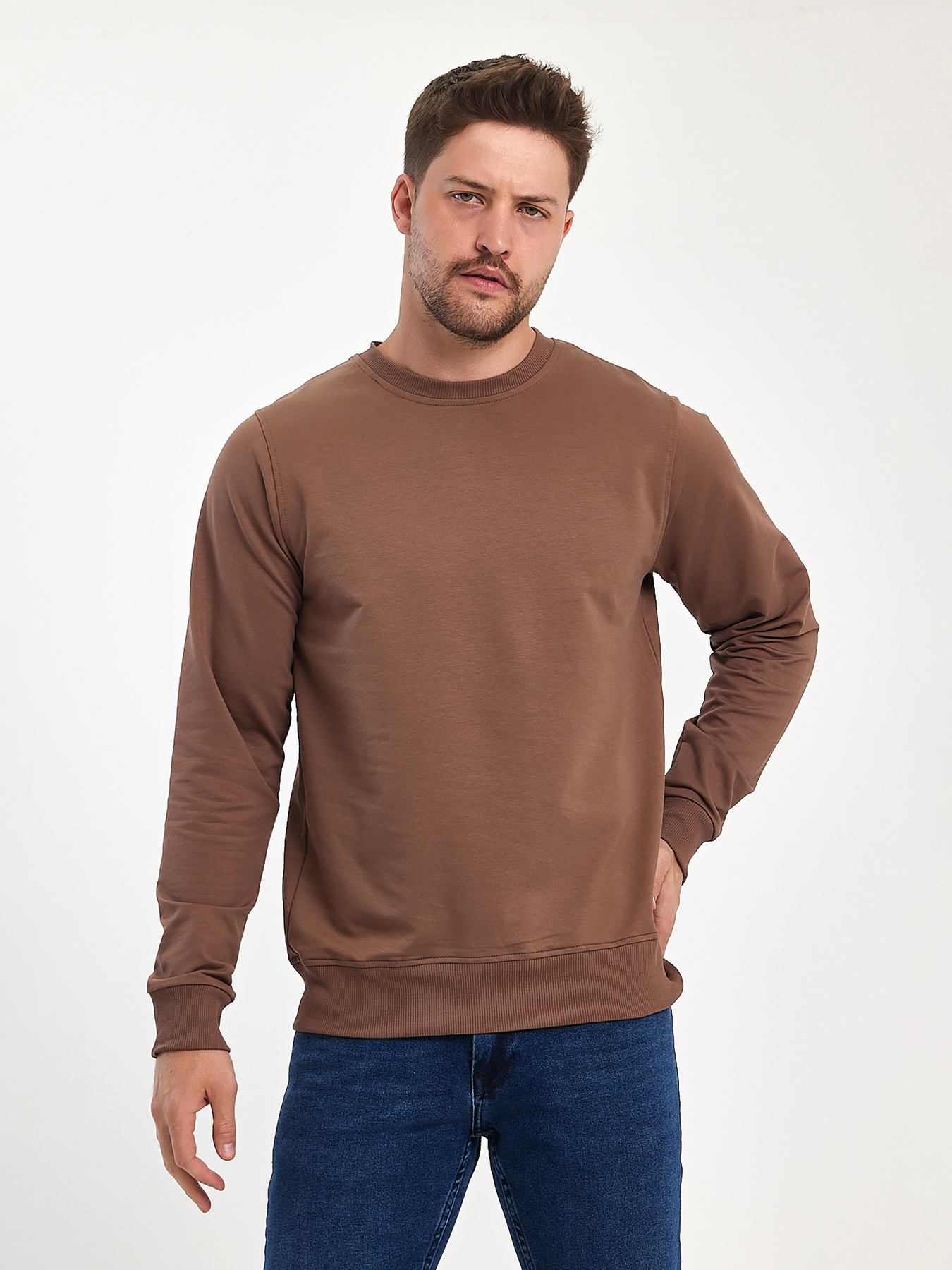 Світшот Trend Collection модель TC11179BrownSVTSHT Фото