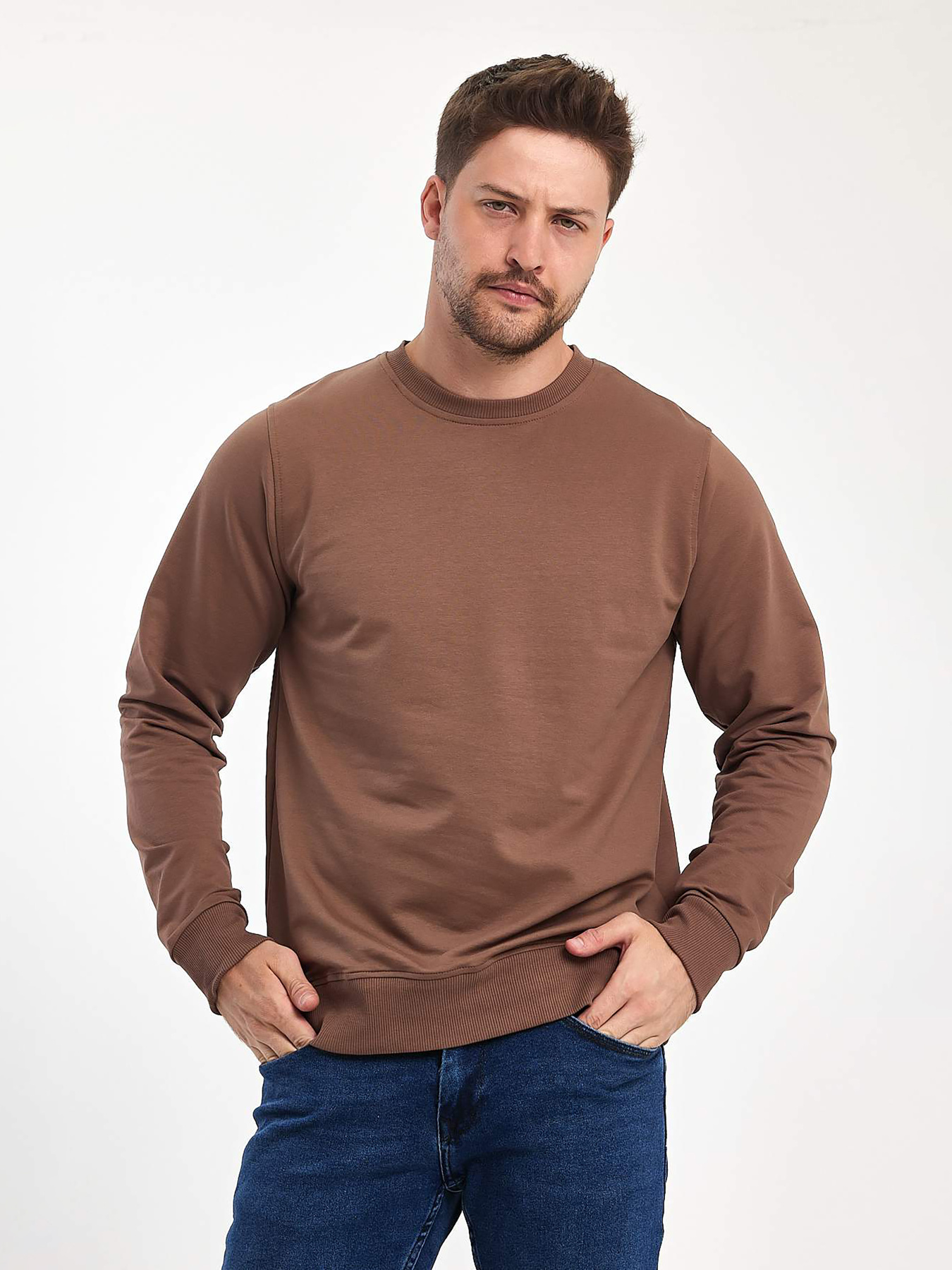 Світшот Trend Collection модель TC11179BrownSVTSHT Фото