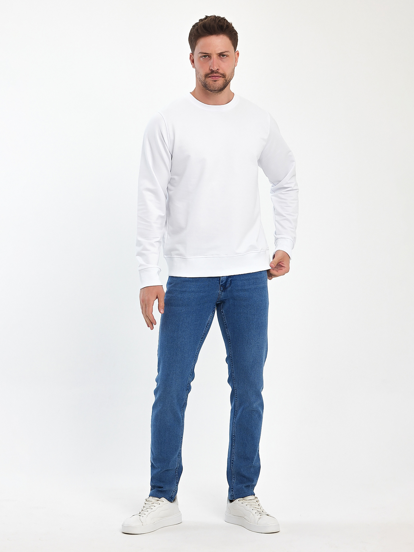 Свитшот Trend Collection модель TC11178WhiteSVTSHT Фото