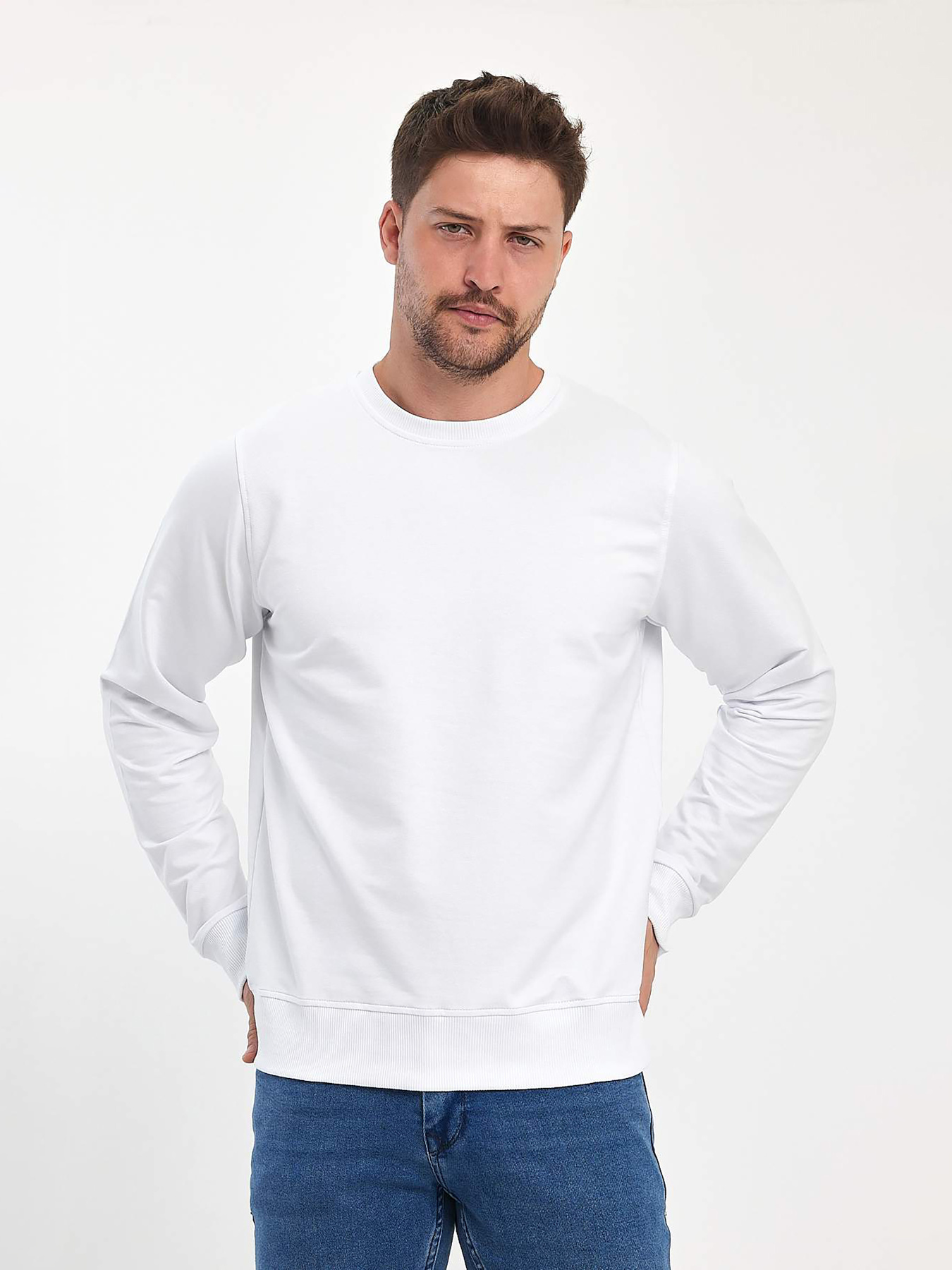 Свитшот Trend Collection модель TC11178WhiteSVTSHT Фото