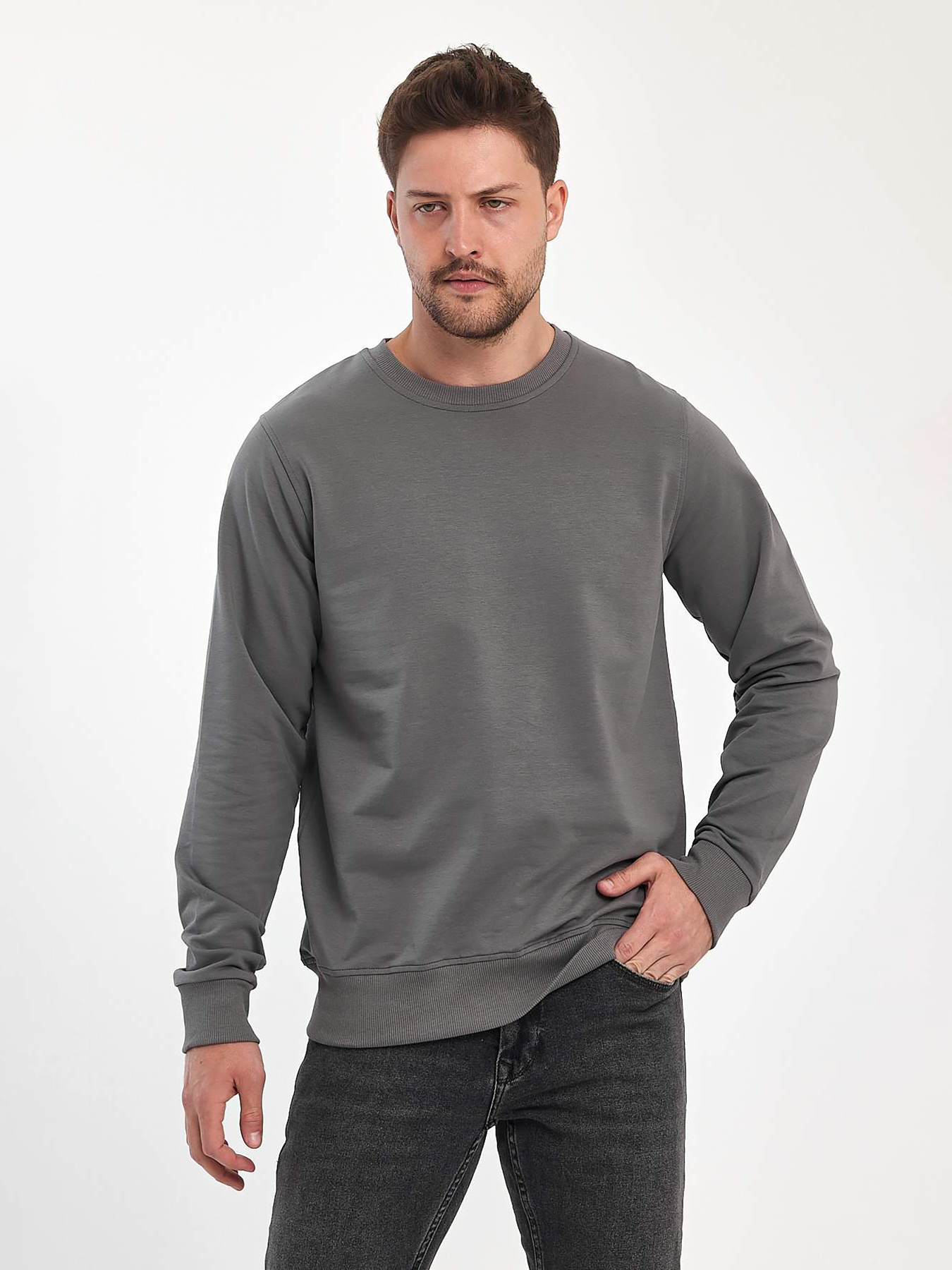 Свитшот Trend Collection модель TC11177GreySVTSHT Фото