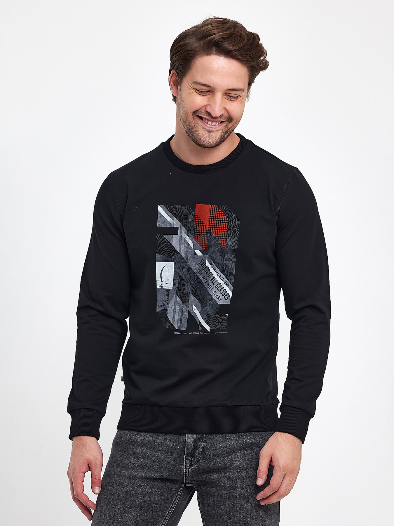 Свитшот Trend Collection модель TC9555BlackSVTSHT Фото