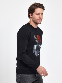 Свитшот Trend Collection модель TC9555BlackSVTSHT Фото