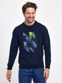 Світшот Trend Collection модель TC9554DarkBlueSVTSHT Фото