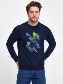 Світшот Trend Collection модель TC9554DarkBlueSVTSHT Фото