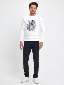 Свитшот Trend Collection модель TC9553WhiteSVTSHT Фото