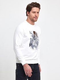 Свитшот Trend Collection модель TC9553WhiteSVTSHT Фото