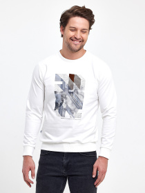 Свитшот Trend Collection модель TC9553WhiteSVTSHT Фото