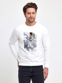 Свитшот Trend Collection модель TC9553WhiteSVTSHT Фото