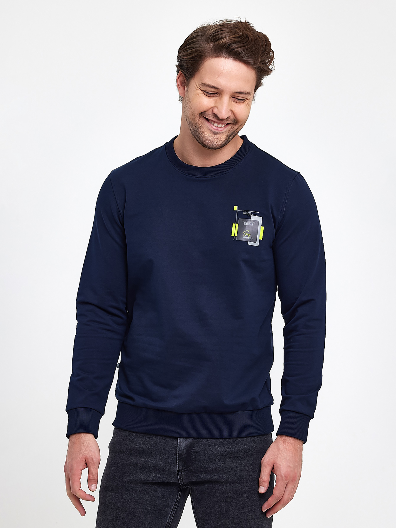 Свитшот Trend Collection модель TC9552DarkBlueSVTSHT Фото