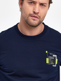 Свитшот Trend Collection модель TC9552DarkBlueSVTSHT Фото