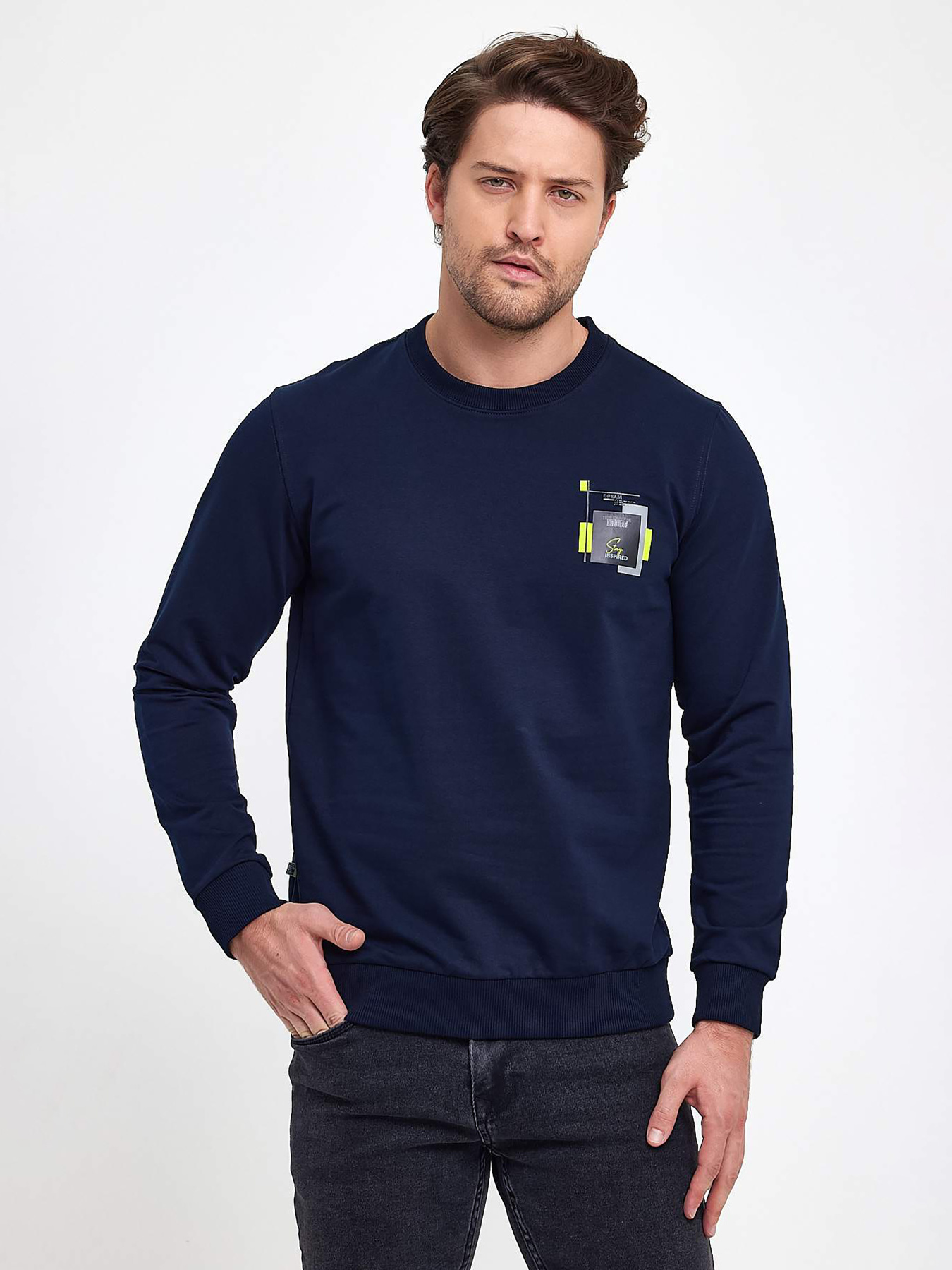 Світшот Trend Collection модель TC9552DarkBlueSVTSHT Фото