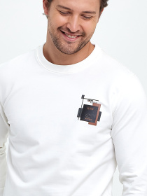 Світшот Trend Collection модель TC9551WhiteSVTSHT Фото