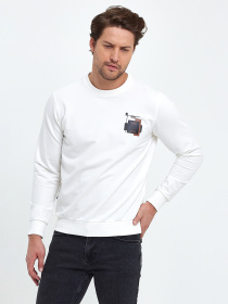 Свитшот Trend Collection модель TC9551WhiteSVTSHT Фото