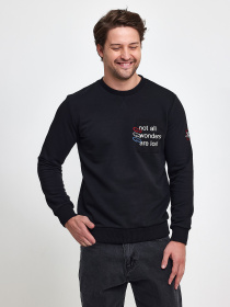 Світшот Trend Collection модель TC9428BlackSVTSHT Фото