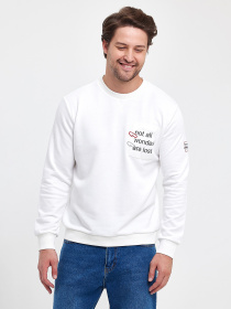 Свитшот Trend Collection модель TC9427WhiteSVTSHT Фото