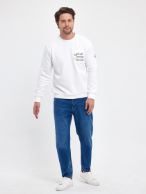 Свитшот Trend Collection модель TC9427WhiteSVTSHT Фото