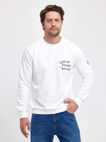 Свитшот Trend Collection модель TC9427WhiteSVTSHT Фото