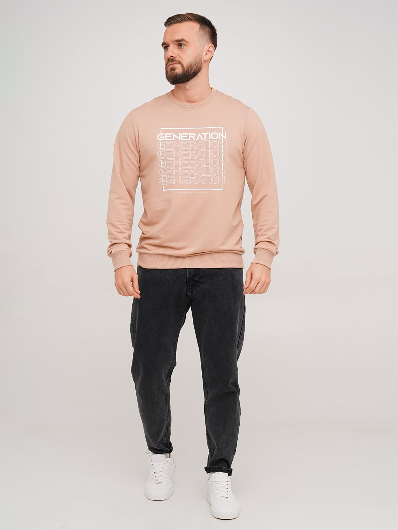 Світшот Trend Collection модель TC7114BeigeSVTSHT Фото