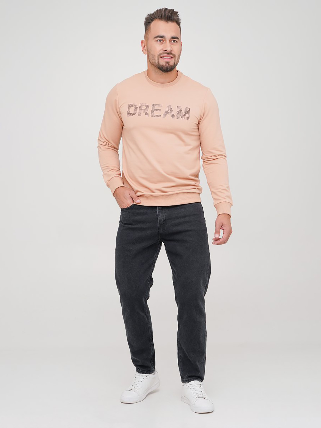 Свитшот Trend Collection модель TC6687BeigeSVTSHT Фото