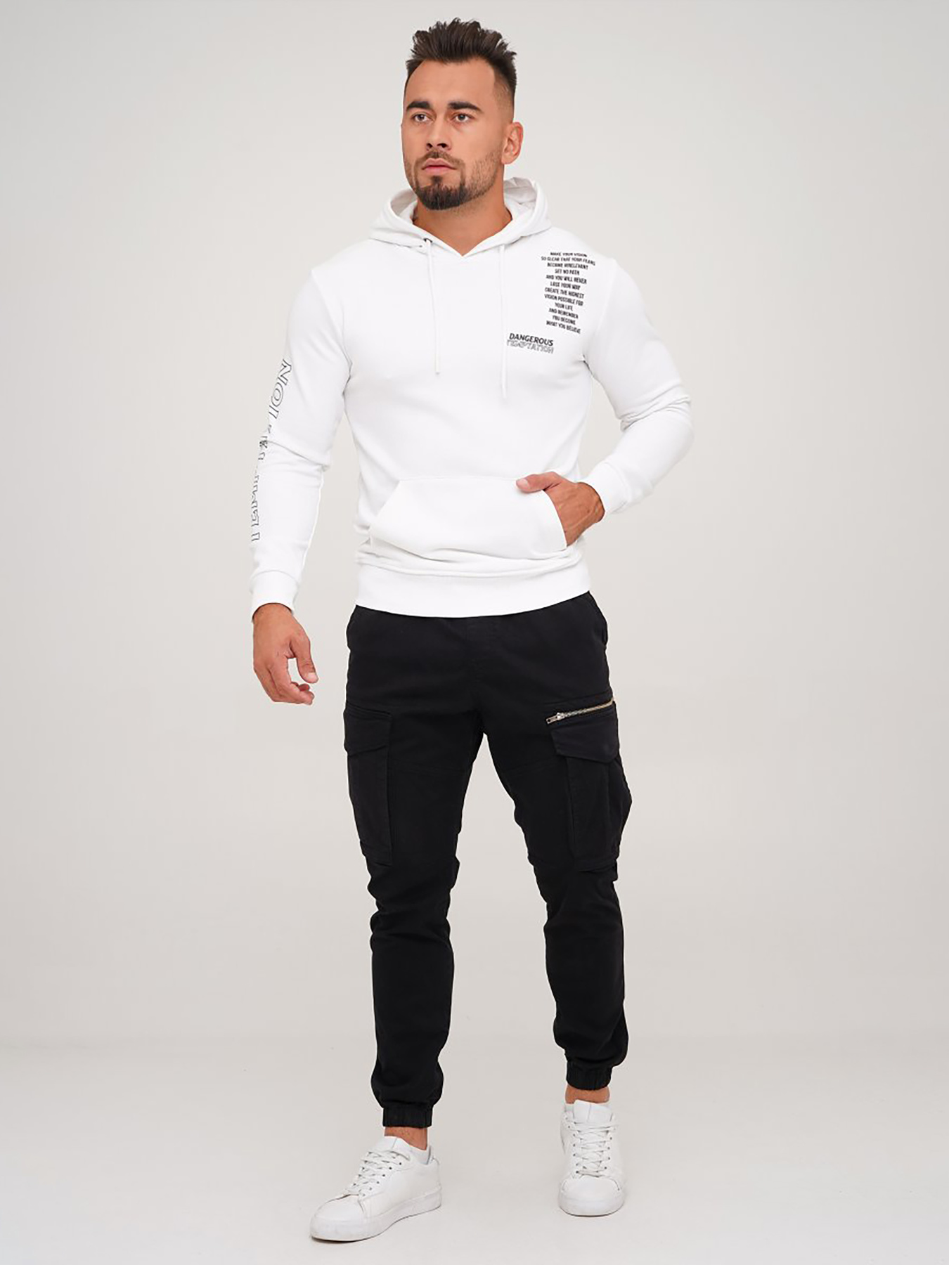 Худі Trend Collection модель TC6658WhiteHD Фото