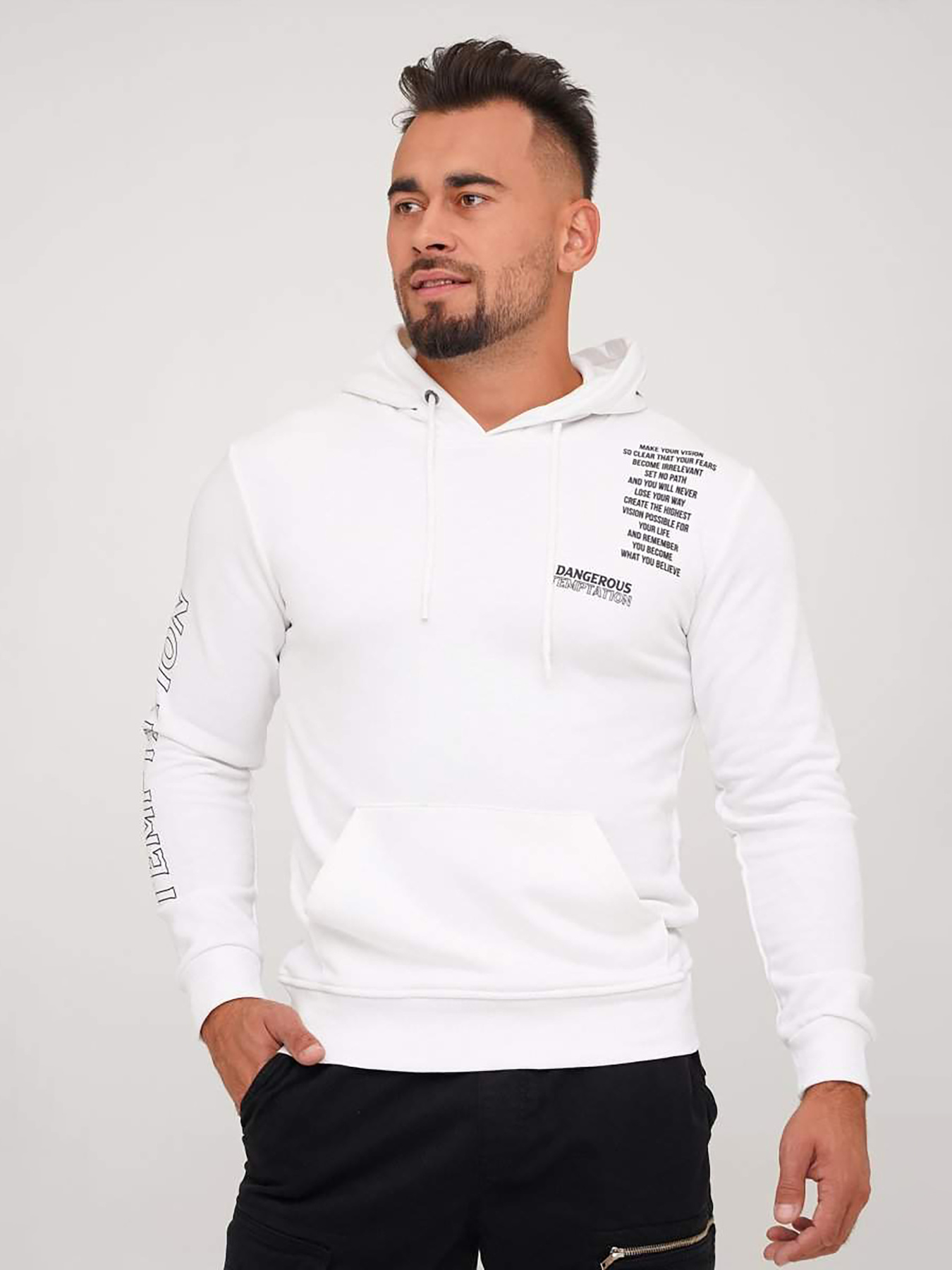 Худи Trend Collection модель TC6658WhiteHD Фото