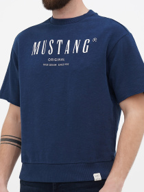 Футболка Mustang Jeans Ben Crewneck SSleeve модель 1013870 Фото