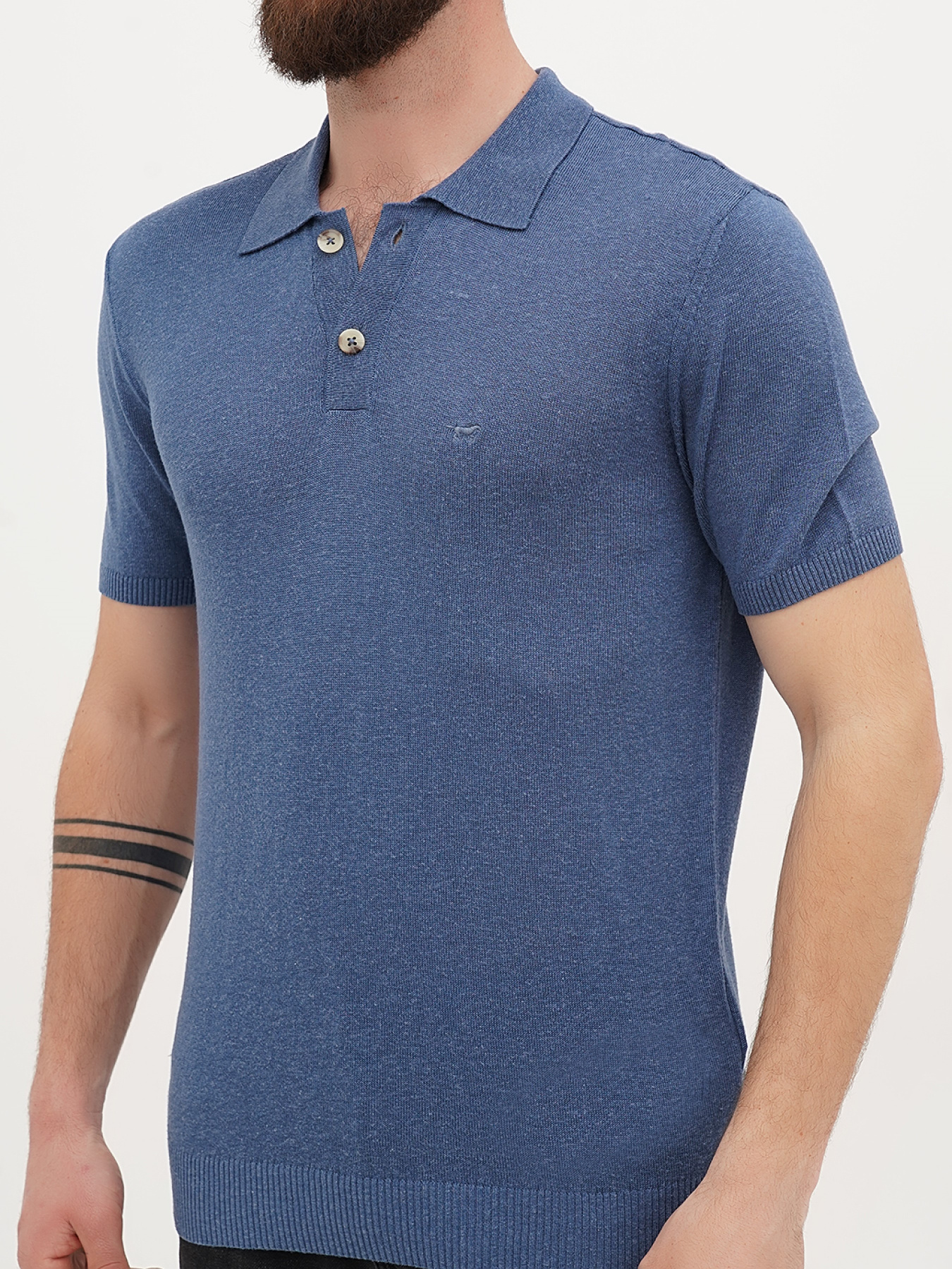 Поло Mustang Jeans Emil C модель 1013837 Фото