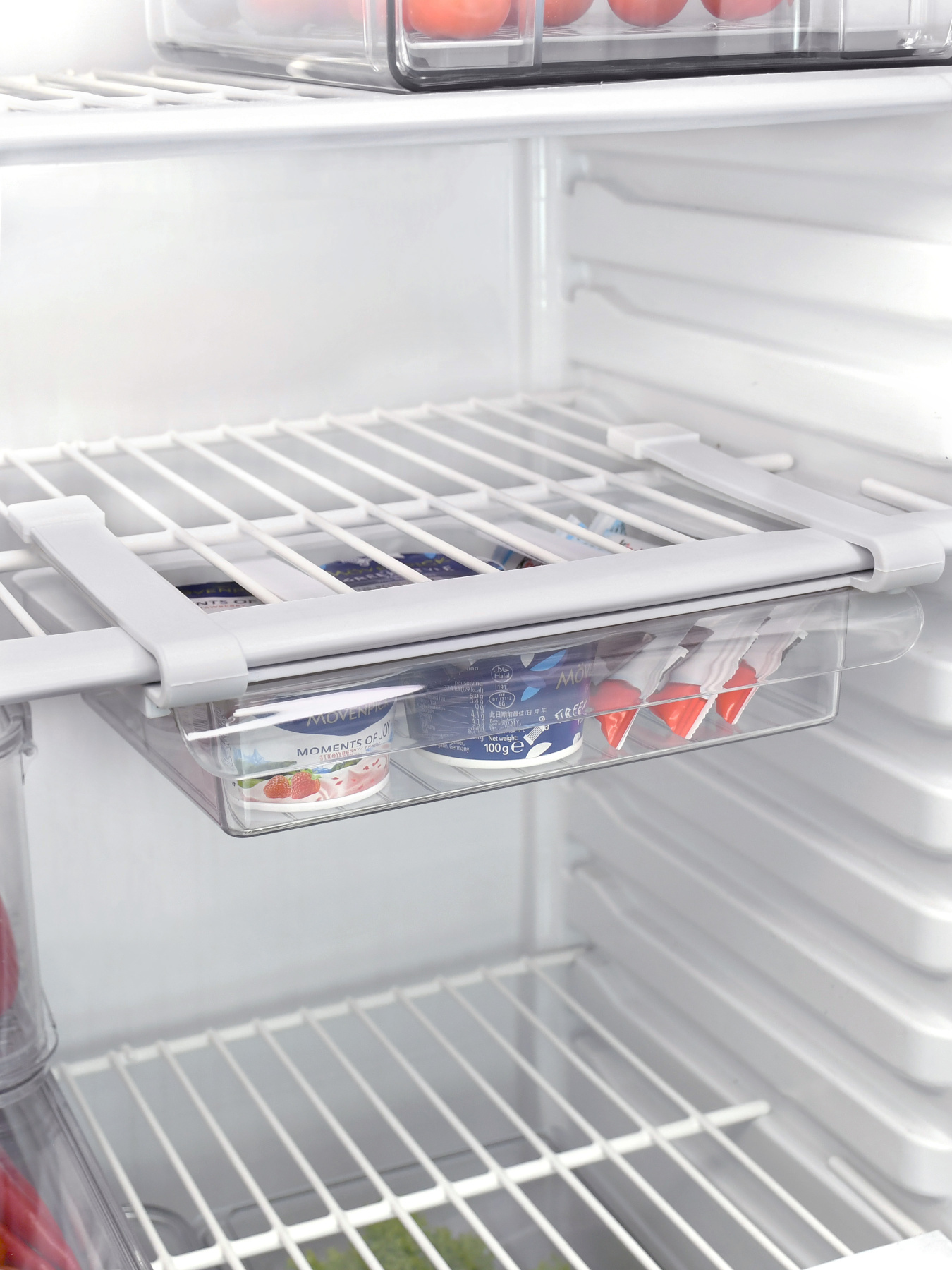 Контейнер-органайзер выдвижной для хранения в холодильнике Homax модель BR-01 Фото