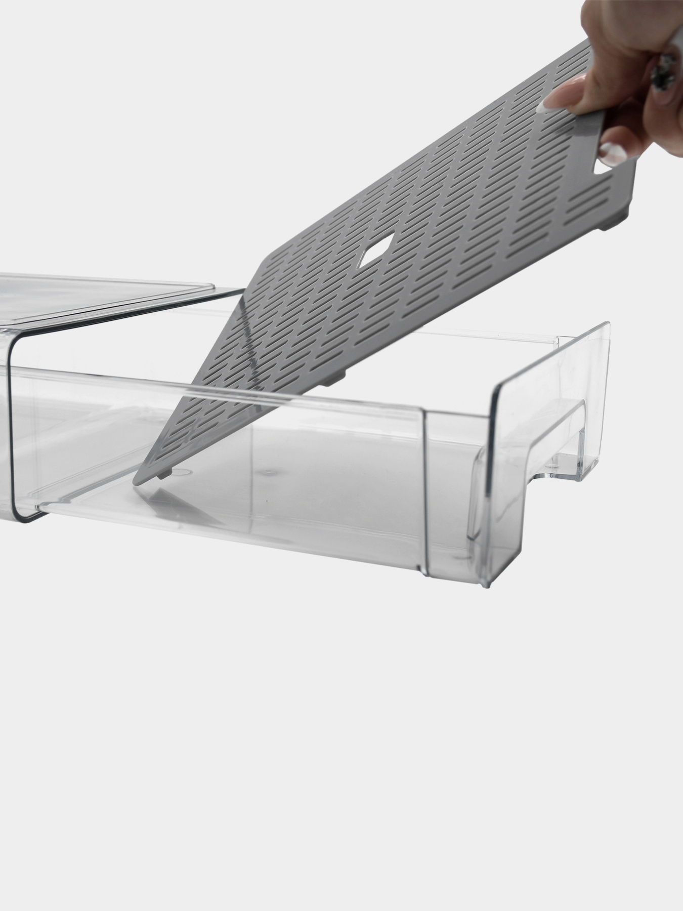 Органайзер выдвижной для хранения с поддоном Homax модель BR-02 Фото