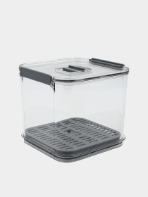 Контейнер для хранения с вентиляционным отверстием и поддоном, 2,5 л. Homax модель BR-04 Фото