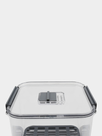 Контейнер для хранения с вентиляционным отверстием и поддоном, 2,5 л. Homax модель BR-04 Фото