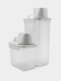 Ємність для зберігання з кришкою-дозатором, 1100 мл. Homax модель BR-20 Фото