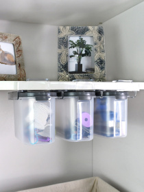 Подвесные контейнеры для хранения под полкой, 3 шт. Homax модель BR-13 Подвесные контейнеры для хранения под полкой, 3 шт. Homax модель BR-13 Фото