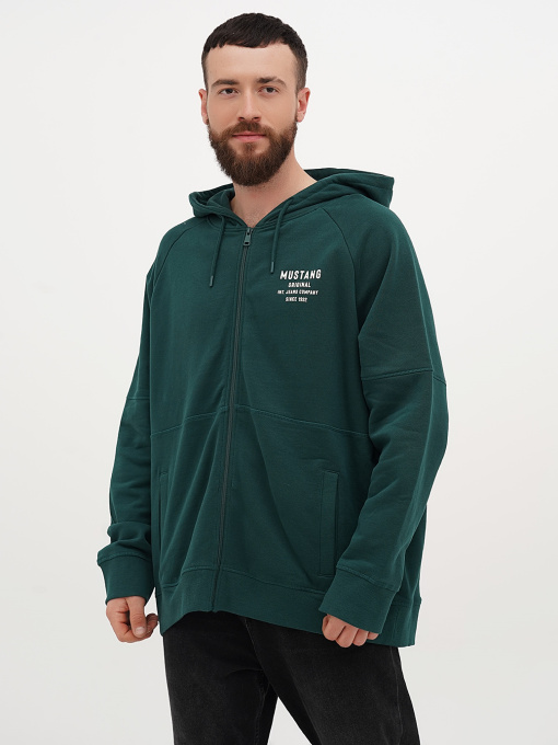 Кофта Mustang Jeans Bastian Paneled Zip- Up модель 1014510 Фото