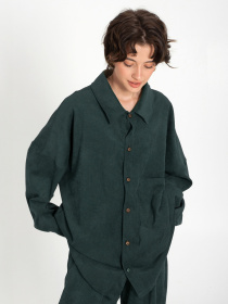 Сорочка IJ модель ij-sorochka-velvet-emerald Фото