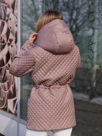 Куртки та дублянки MilaNova модель Куртка К-316 капучино Фото