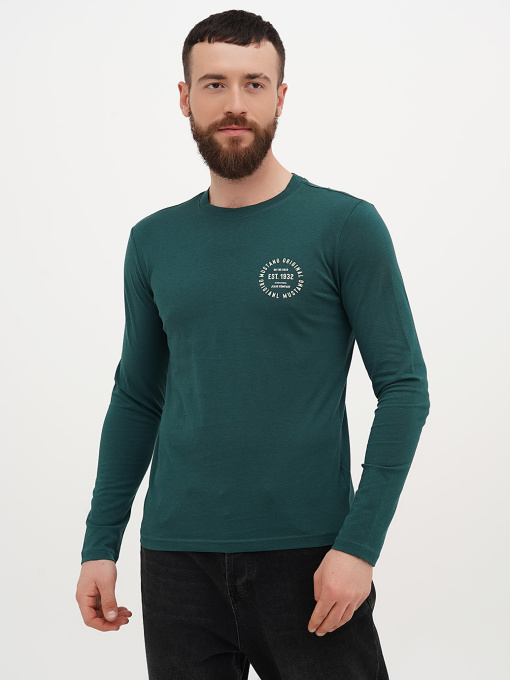 Лонгслів Mustang Jeans Asheville модель 1014456 Фото