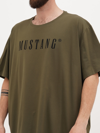 Футболка Mustang Jeans Austin модель 1014695 — фото 3 - INTERTOP