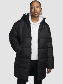 Зимняя куртка NIKE Sportswear Classic Puffer модель FZ5903-010 Фото