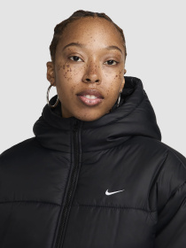 Зимняя куртка NIKE Sportswear Classic Puffer модель FZ5903-010 Фото