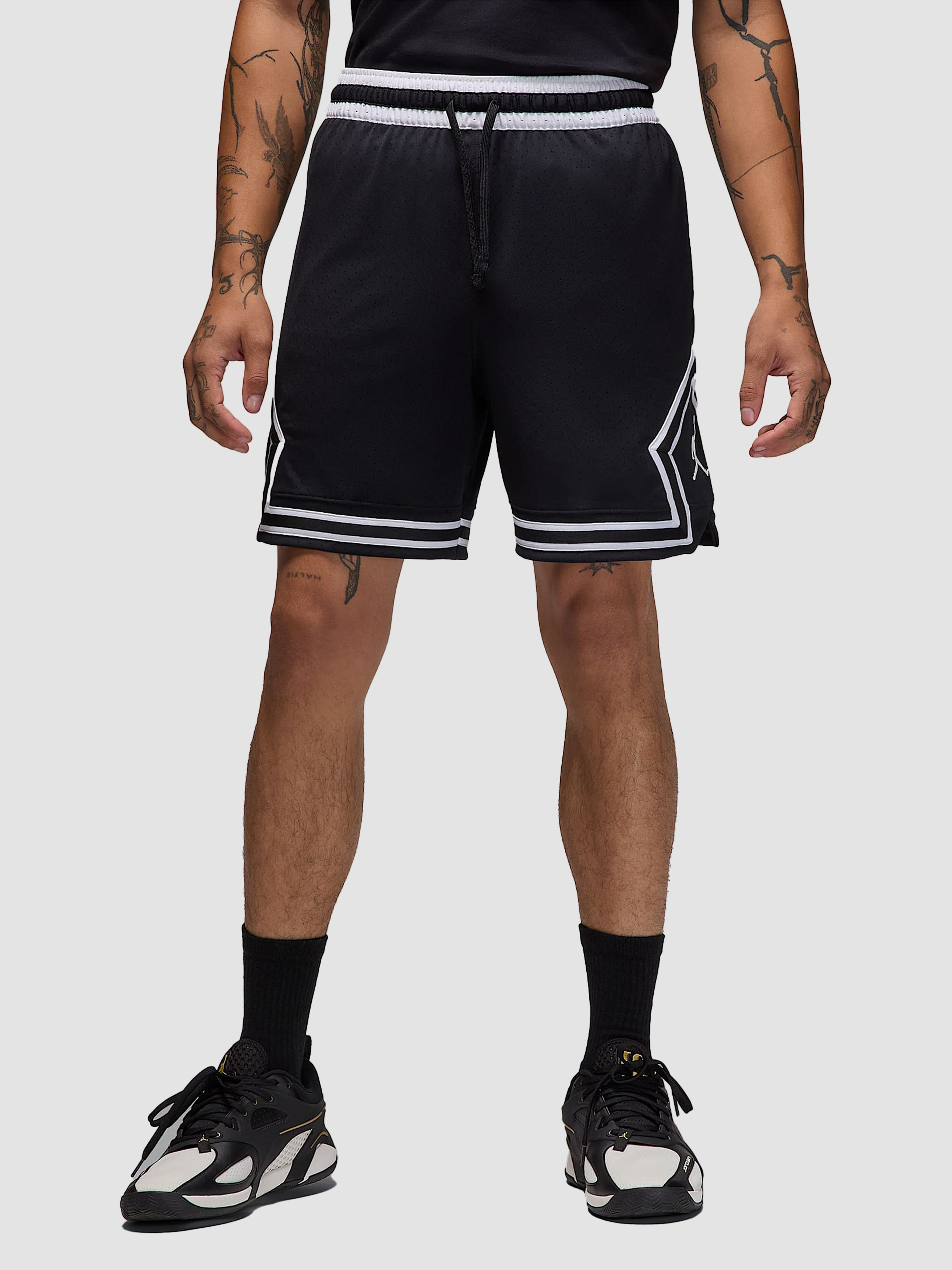 Чоловічі Повсякденні шорти Jordan Dri-Fit Mesh Diamond (HF9910-010) колір чорний, матеріал поліестер Jordan - купити в Україні