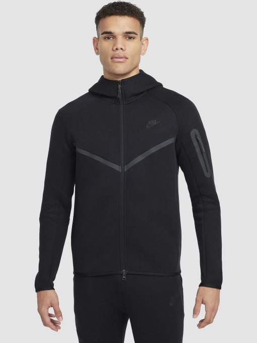 Кофта NIKE Sportswear Tech Fleece Windrunner модель HV0949-010 Кофта NIKE Sportswear Tech Fleece Windrunner модель HV0949-010 Фото