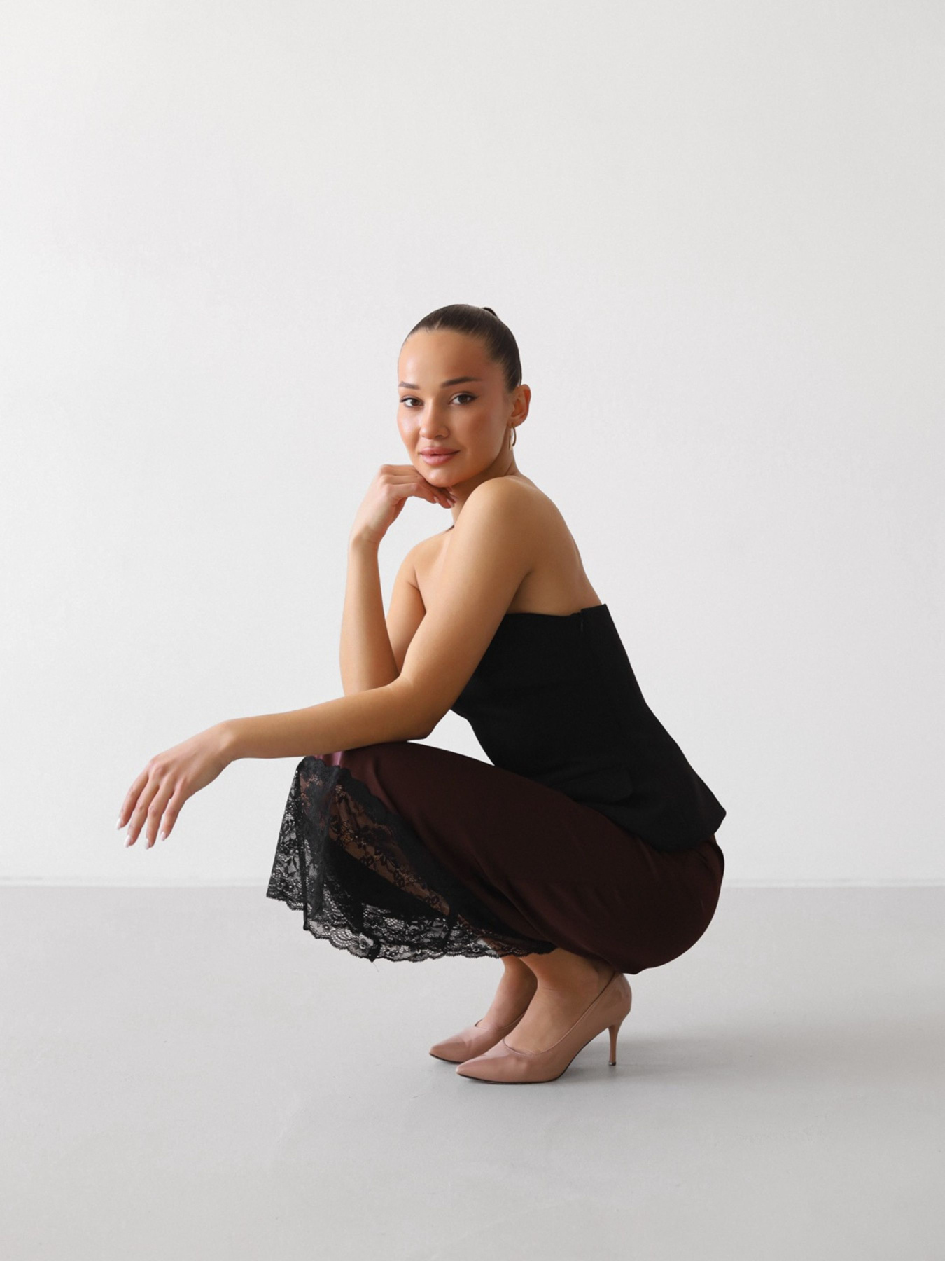 Спідниця міді Lilove модель 325 Фото